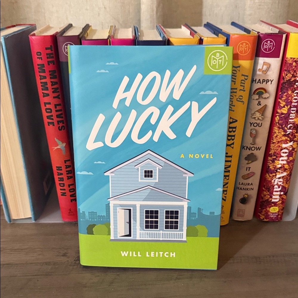How Lucky by Will Leitch - Blue and Green Cover